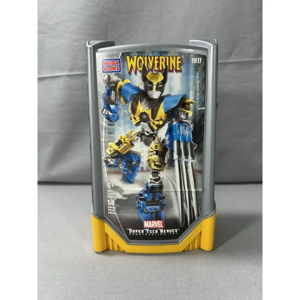 Mega Bloks Wolverine Marvel Super Tech Heroes Construction Toy 2004‎